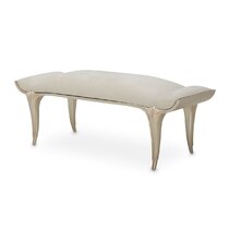 Short Michael Amini Bedroom Benches You ll Love Wayfair